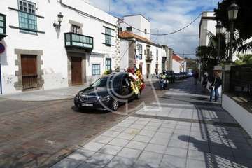 Telde da su último adiós al cabo Rubén Rivero (Foto TA)